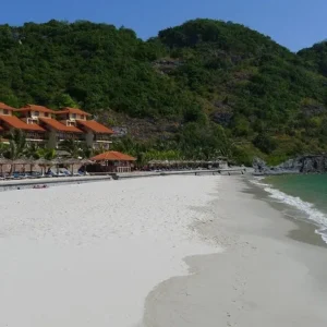 island Vietnam Cat Ba Island beach 1