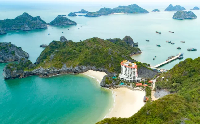 island Vietnam Cat Ba Island beach island Vietnam Cat Ba Island beach