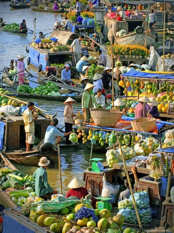 vietnamtour Ben Tre Floating Market