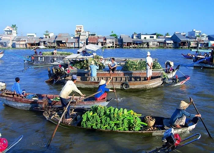 vietnamtour Ben Tre Floating Market