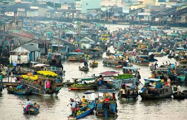 vietnamtour Ben Tre Floating Market