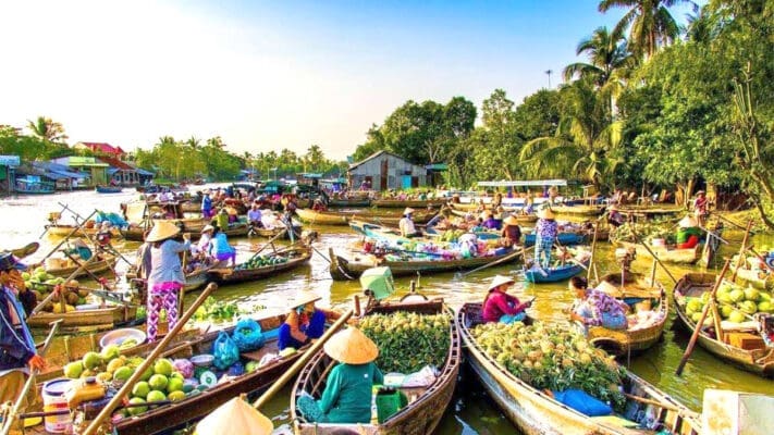 Ben Tre Floating Market Ben Tre Floating Market
