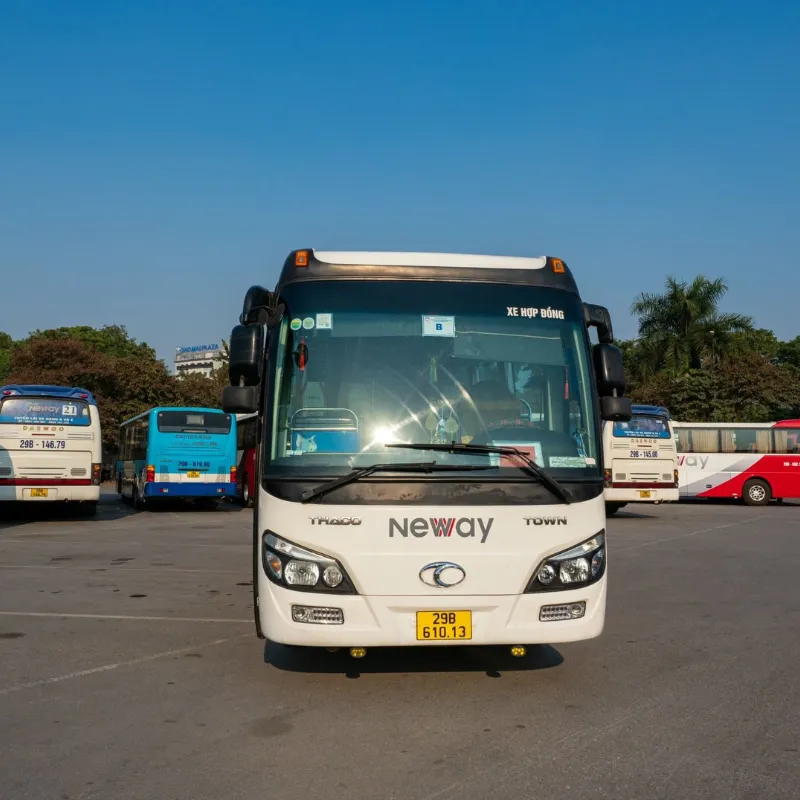 vietnamtour Family enjoying a Ho Chi Minh to Mui Ne private car transfer in luxury SUV