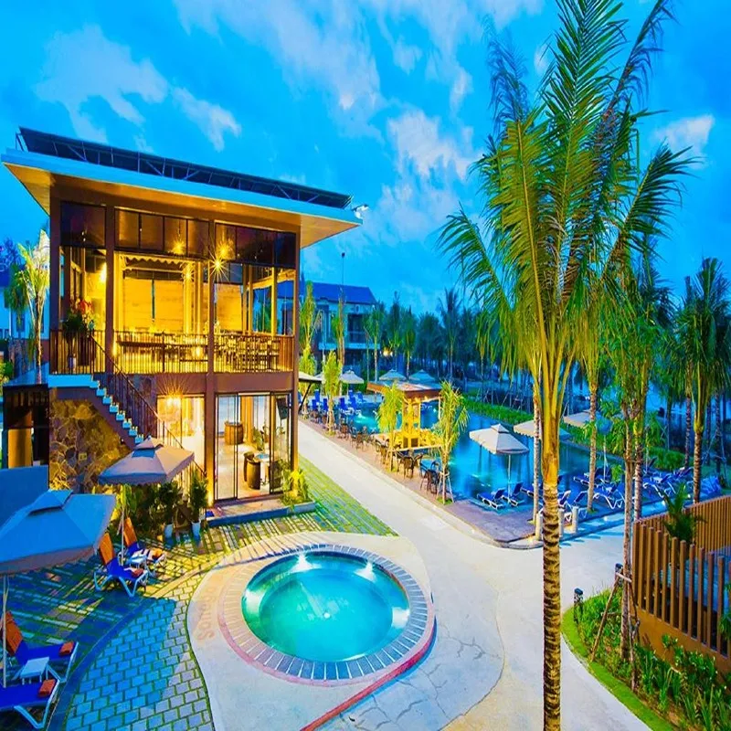 vietnamtour A family enjoying a Vietnam private yacht charter with crystal clear waters and lush islands.