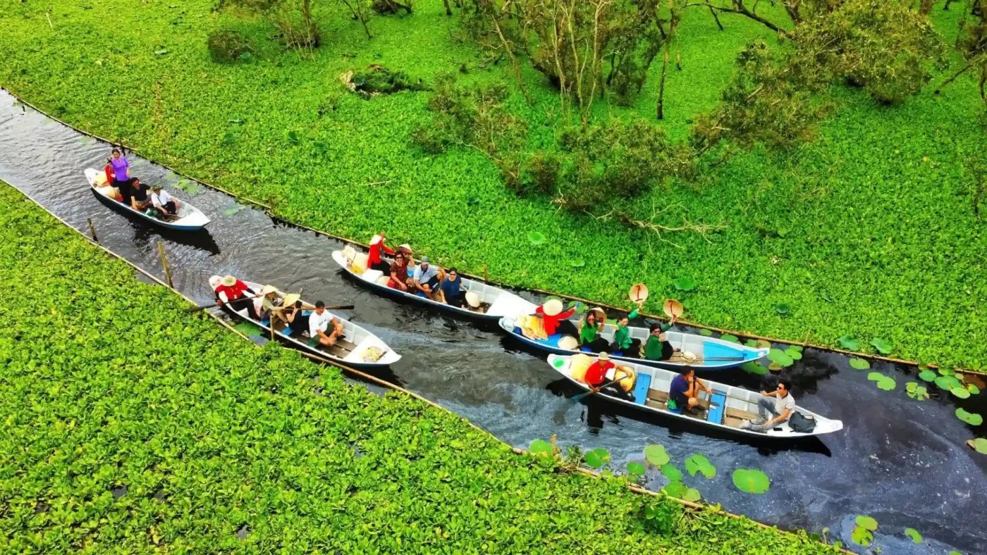 Privat Tur Mekong Deltaet: Can Tho Markeder